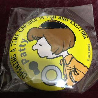 ピーナッツ(PEANUTS)のスヌーピー タイムカプセル展　限定バッジ  ピーナッツ　池袋西武　スヌーピー(キャラクターグッズ)