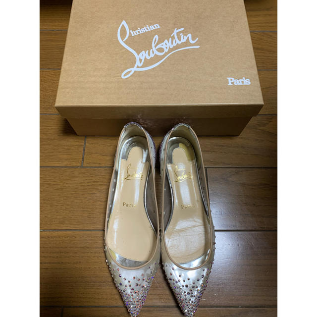 Christian Louboutin グリッターパンプス