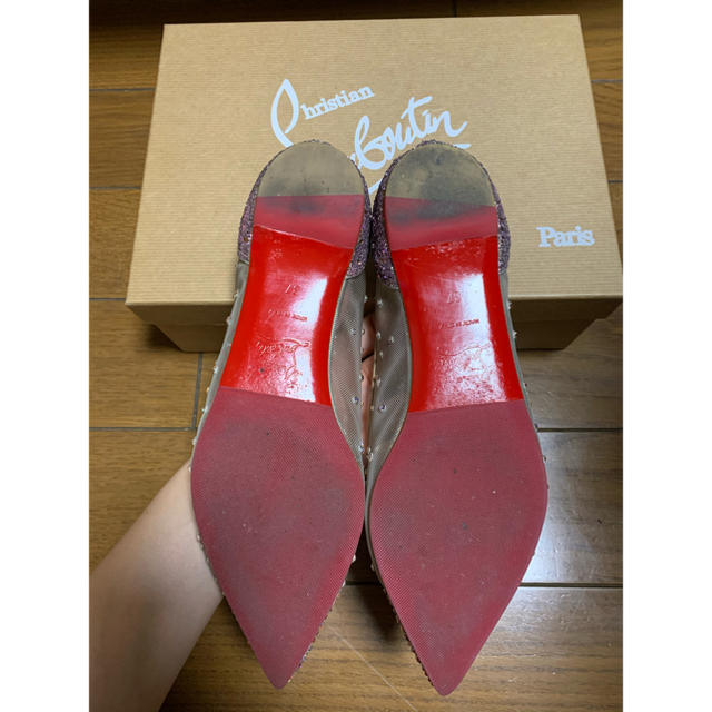 Christian Louboutin(クリスチャンルブタン)のChristian Louboutin グリッターパンプス レディースの靴/シューズ(ハイヒール/パンプス)の商品写真