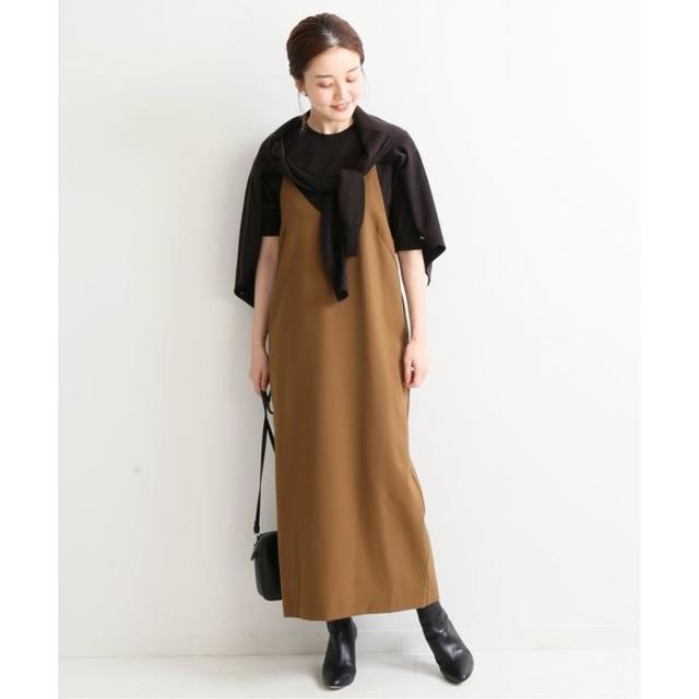 IENA(イエナ)の新品☆IENA T/W メランジ キャミワンピース◆イエナ レディースのワンピース(ロングワンピース/マキシワンピース)の商品写真