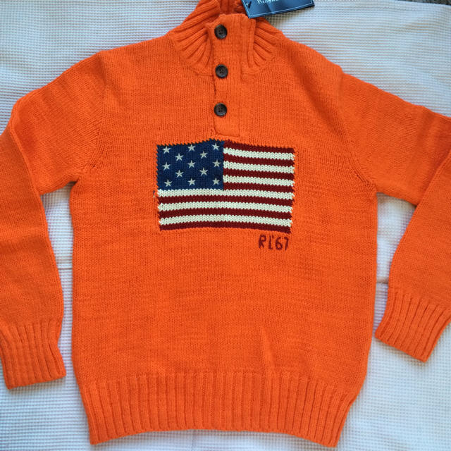 POLO RALPH LAUREN(ポロラルフローレン)の新品未使用品 ラルフローレン セーター キッズ/ベビー/マタニティのキッズ服男の子用(90cm~)(ニット)の商品写真