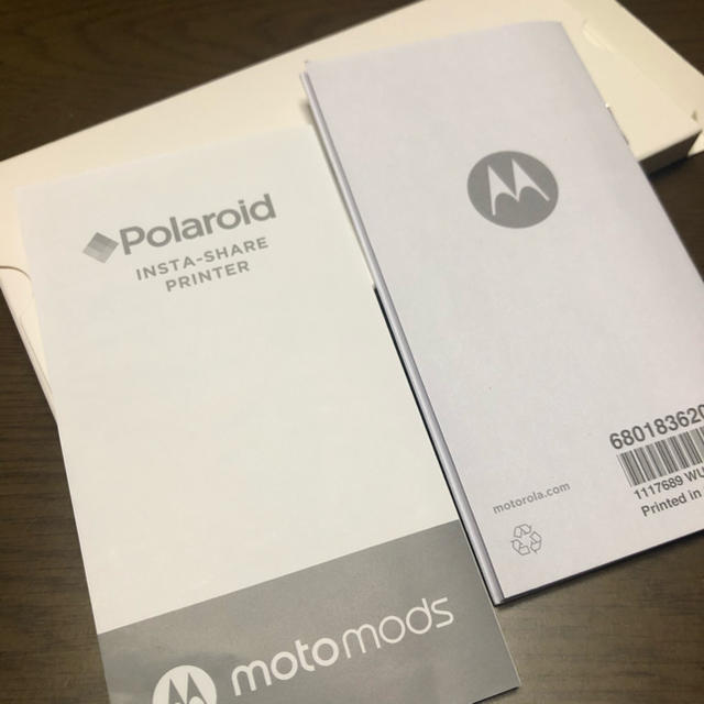 ポラロイド　モトローラ Motorola PG38C02068 プリンター　 スマホ/家電/カメラのスマートフォン/携帯電話(その他)の商品写真