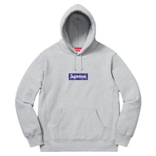 シュプリーム(Supreme)のXL Supreme Bandana Box Logo Heather Grey(パーカー)