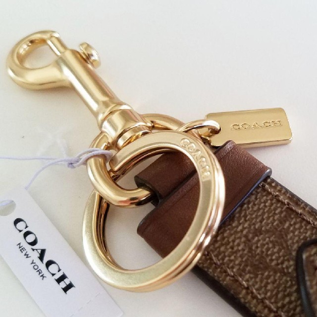 COACH(コーチ)の新品【COACH コーチ】ターンロック キーリング/キーホルダー レディースのファッション小物(キーホルダー)の商品写真