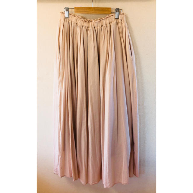 UNITED ARROWS(ユナイテッドアローズ)の【UNITED ARROWS LTD.】ギャザースカート／ピンク レディースのスカート(ロングスカート)の商品写真