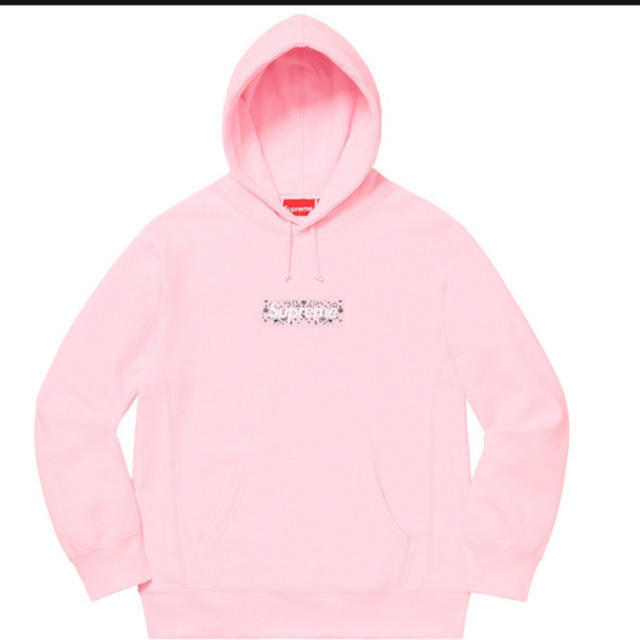 Supreme(シュプリーム)のSupreme pink s メンズのトップス(パーカー)の商品写真