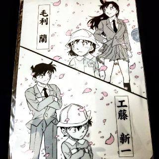 ショウガクカン(小学館)の鳥取 限定【名探偵コナン】コナン駅 A4 クリアファイル『工藤新一・毛利蘭』(キャラクターグッズ)