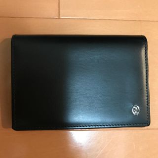 カルティエ(Cartier)の【美品】カルティエ 名刺入れ（カード入れ）Black (名刺入れ/定期入れ)