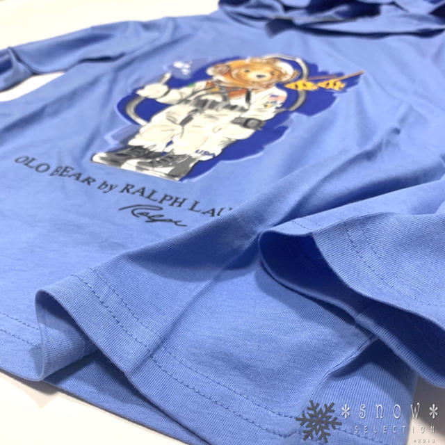 POLO RALPH LAUREN(ポロラルフローレン)の2019年新作 ラルフローレン ダイビングポロベア フード付き 2点おまとめ キッズ/ベビー/マタニティのキッズ服男の子用(90cm~)(Tシャツ/カットソー)の商品写真