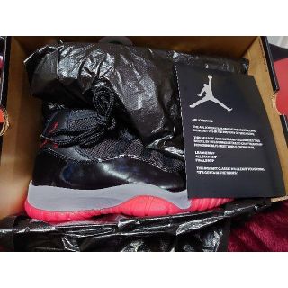 ナイキ(NIKE)のNIKE AIR JORDAN11 BRED  AJ11(スニーカー)