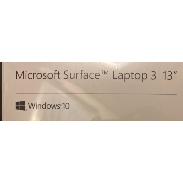 ノートPCSurface Laptop 3 13.5インチ VGY-00018 新品未使用