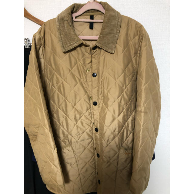 Barbour(バーブァー)の美品 barbour キルティングコート キャメル メンズのジャケット/アウター(トレンチコート)の商品写真