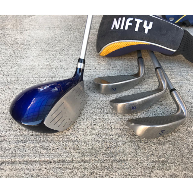 NIFTY】Jr.ゴルフセットです。の通販 by かっちん's shop|ラクマ NIFTY】Jr.ゴルフセットです。の通販 by かっちん's shop|ラクマ