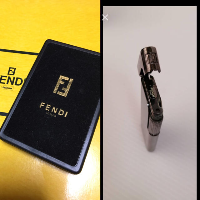 FENDI(フェンディ)のフェンディ   FENDI  ガスライター 箱付  メンズのファッション小物(タバコグッズ)の商品写真