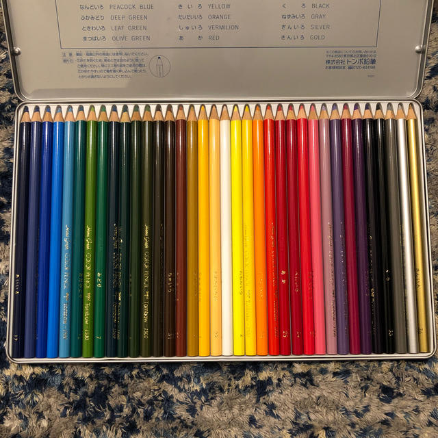 トンボ鉛筆(トンボエンピツ)の【未使用】トンボ鉛筆 36 COLOR PENCILS 色鉛筆 エンタメ/ホビーのアート用品(色鉛筆)の商品写真