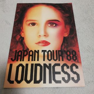 ラウドネス ジャパンツアー88 ツアーパンフレット ラウドネス ジャパンツアー88 ツアーパンフレット