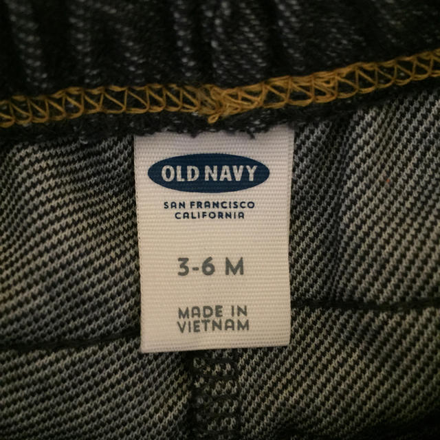 Old Navy(オールドネイビー)のスパッツ 3-6M 2枚セット キッズ/ベビー/マタニティのベビー服(~85cm)(パンツ)の商品写真