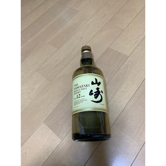 サントリー(サントリー)のサントリー山崎12年700ml空瓶　二本セット 食品/飲料/酒の酒(ウイスキー)の商品写真