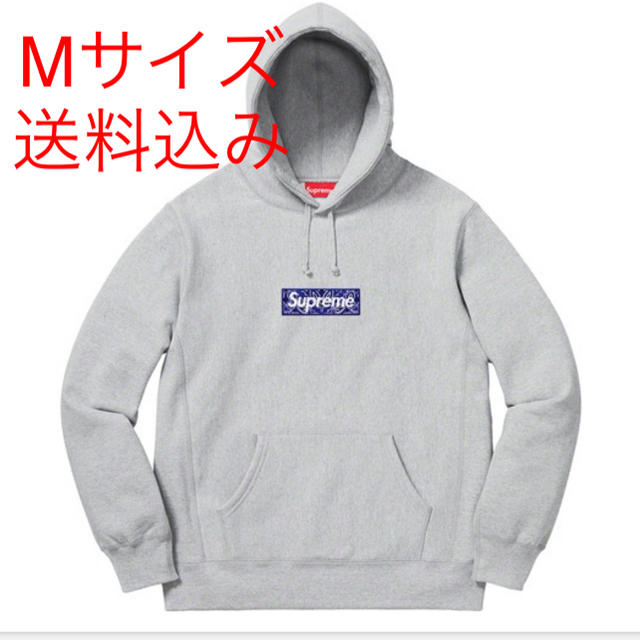 Bandana Box Logo Hooded Sweatshirt Mサイズ