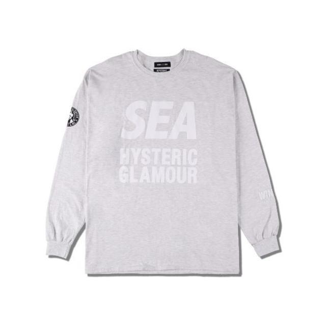 S グレー HYSTERIC GLAMOUR wind and sea - Tシャツ/カットソー(七分/長袖)