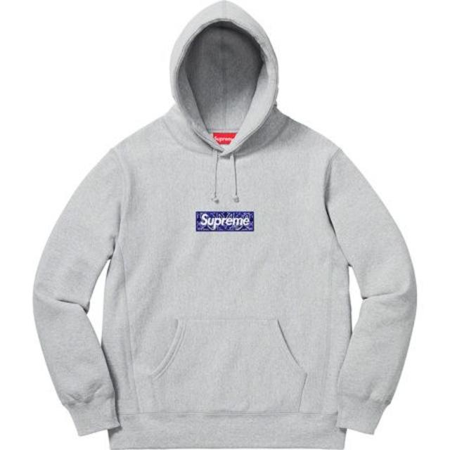 XL Supreme Bandana Box Logo Hooded 国内正規