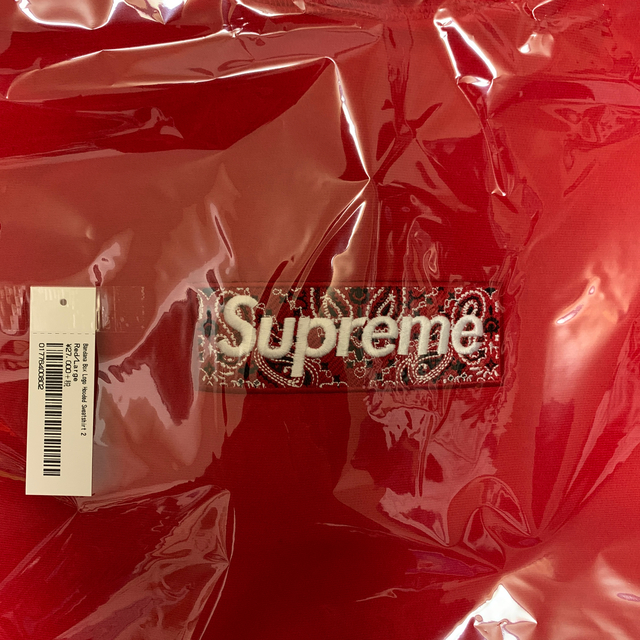 supreme bandana box logo parka