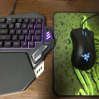 NPET ゲーミングキーボード Razer Deathadder ELITE (PC周辺機器)