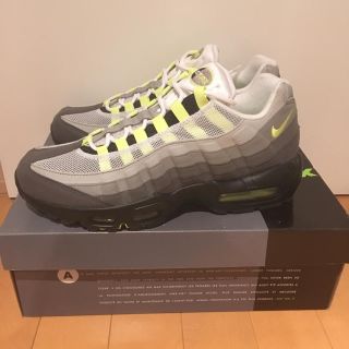 ナイキ(NIKE)の新品27.0 ナイキ エアマックス 95 イエローグラデ(スニーカー)