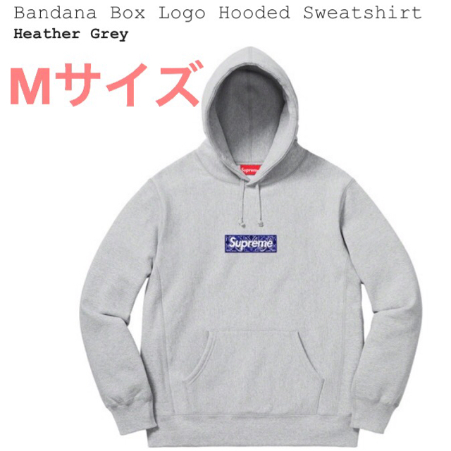 Supreme(シュプリーム)のBandana Box Logo Hooded Sweatshirt メンズのトップス(パーカー)の商品写真