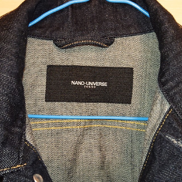 nano・universe(ナノユニバース)のデニムジャケット kurikomakougen様専用 レディースのジャケット/アウター(Gジャン/デニムジャケット)の商品写真