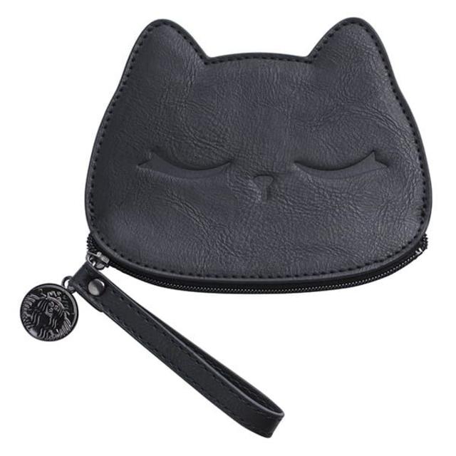 Starbucks Coffee - 【国内発送】スターバックス[黒猫 小銭入れ Starbucks Coffee - 【国内発送】スターバックス[黒猫 小銭入れ