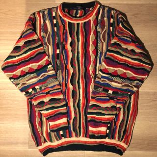 クージー(COOGI)の90s 3Dニット　COOGI クージー　XL相当(ニット/セーター)