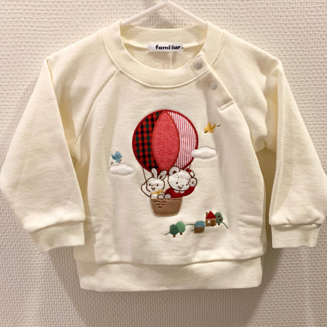 現行品 新品 ファミリア 気球トレーナー 80センチ 現行品 新品 ファミリア 気球トレーナー 80センチ