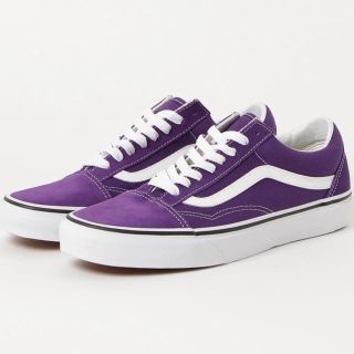 ヴァンズ(VANS)のvans バンズ  オールドスクール　紫　パープル　26.0 26.0cm(スニーカー)