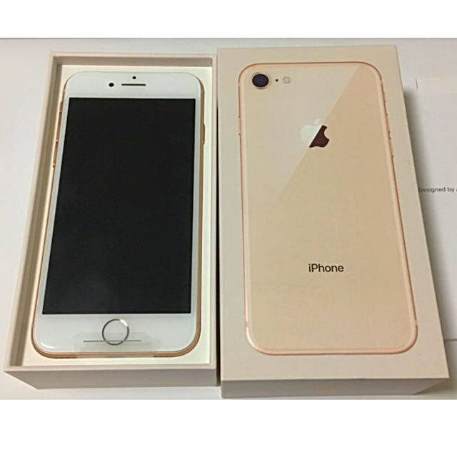 年末年始限定値下げ！SIMフリー iPhone8 64GB Gold 新品スマホ/家電/カメラ