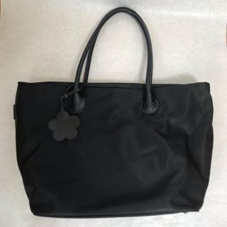 マリークワント(MARY QUANT)のマリークワント トートバッグ ナイロン 黒 ブラック バッグ(トートバッグ)