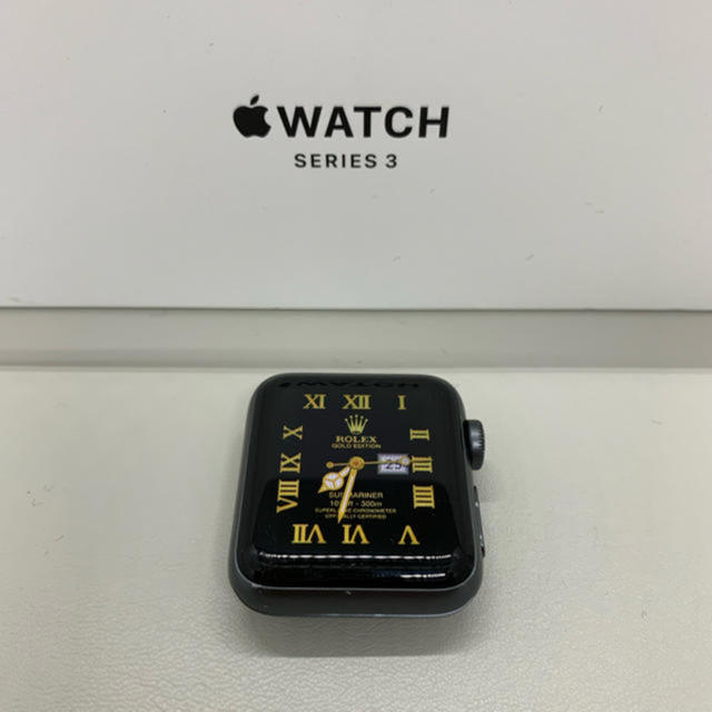 Apple Watch シリーズ3 38ミリ スペースグレー | lacabanenca.es