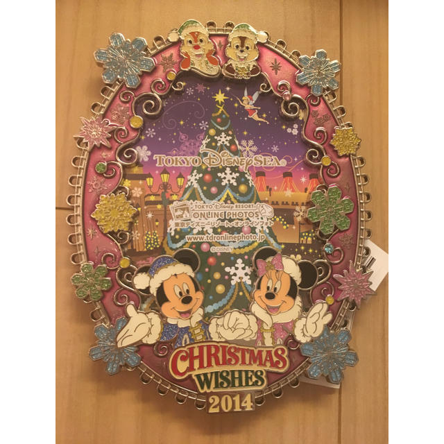 Disney(ディズニー)のディズニーシー クリスマスフォトフレーム インテリア/住まい/日用品のインテリア小物(フォトフレーム)の商品写真