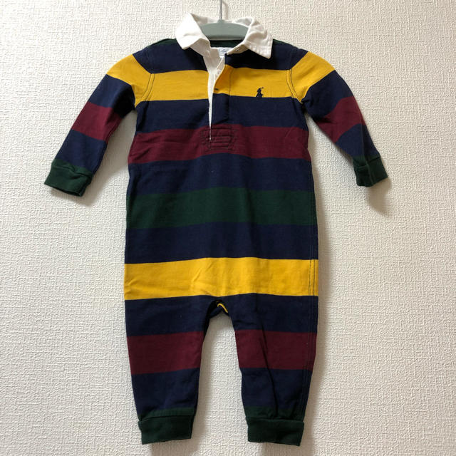 Ralph Lauren(ラルフローレン)の【9M】ラルフローレン カバーオール キッズ/ベビー/マタニティのベビー服(~85cm)(カバーオール)の商品写真