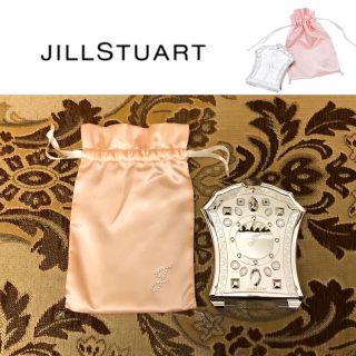JILLSTUART - 未使用 ジルスチュアート コンパクトミラー 巾着型ポーチ