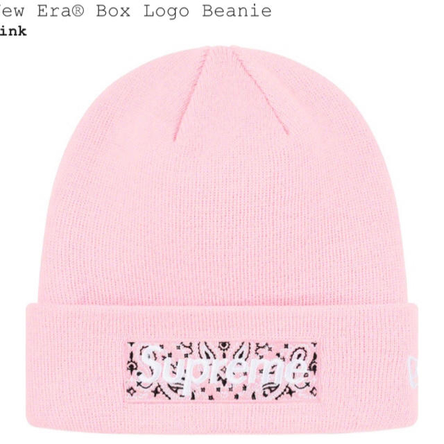 supreme bandana box logo beanie pink ランキングや新製品 h-peg.jp