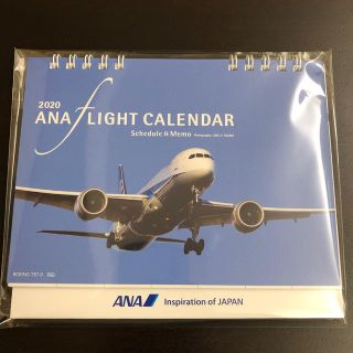 エーエヌエー(ゼンニッポンクウユ)(ANA(全日本空輸))のANA 卓上カレンダー　株主優待(カレンダー/スケジュール)