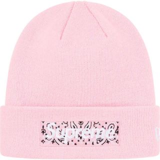 シュプリーム(Supreme)のSupreme New Era Bandana Box Logo Beanie(ニット帽/ビーニー)