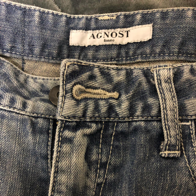 AGNOST(アグノスト)のAGNOST デニムパンツ レディースのパンツ(デニム/ジーンズ)の商品写真