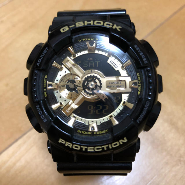 CASIO G-SHOCK GA-110GB ブラックゴールド