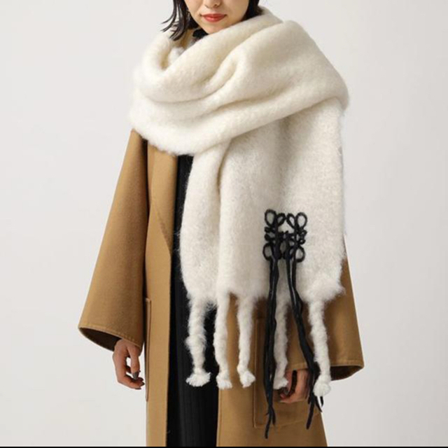 円高還元 LOEWE - 今季モヘアマフラー☆完売品☆正規品 Loewe マフラー