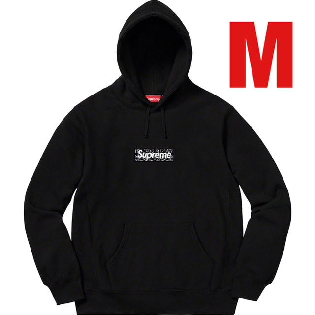 メンズBandana Box Logo Hooded Sweatshirt