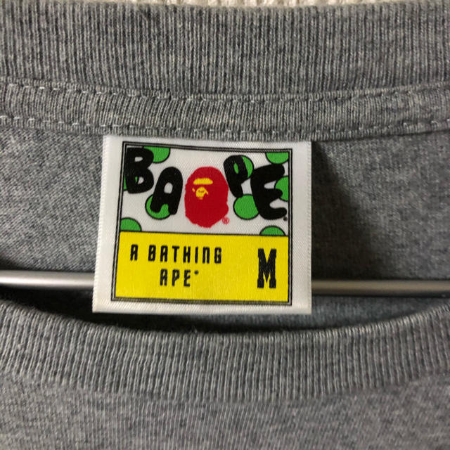 A BATHING APE(アベイシングエイプ)のA BTING APE ロンT メンズのトップス(Tシャツ/カットソー(七分/長袖))の商品写真