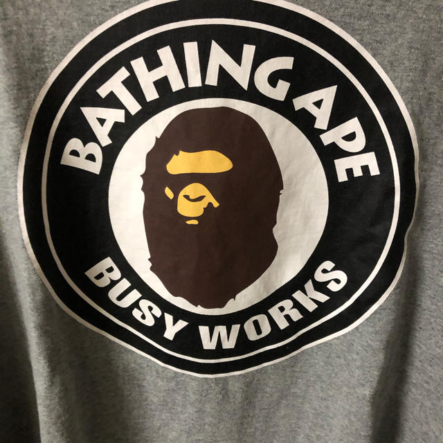 A BATHING APE(アベイシングエイプ)のA BTING APE ロンT メンズのトップス(Tシャツ/カットソー(七分/長袖))の商品写真