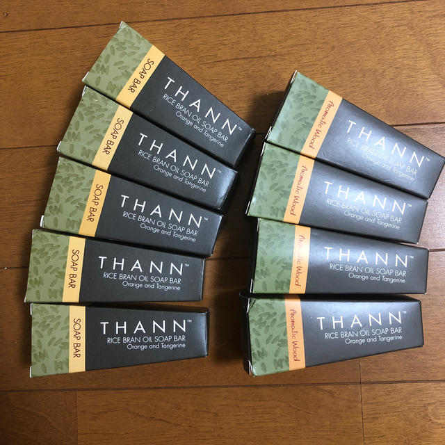 THANN(タン)の【新品未使用】THANN タン 石鹸 ソープバー　9個 コスメ/美容のボディケア(ボディソープ/石鹸)の商品写真